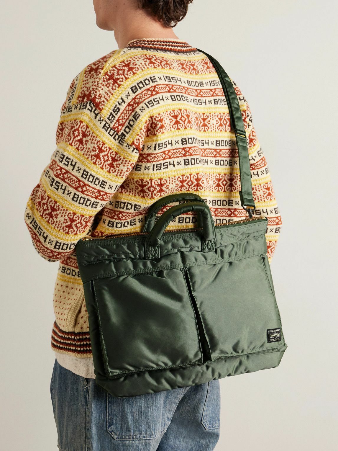 Porter-Yoshida and Co - Tanker Helmet Short Nylon-Twill Tote Bag