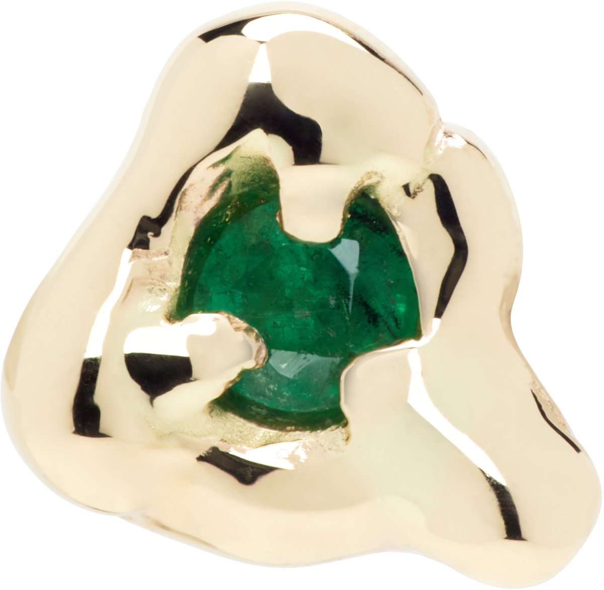 FARIS Gold Tash Stud Single Earring