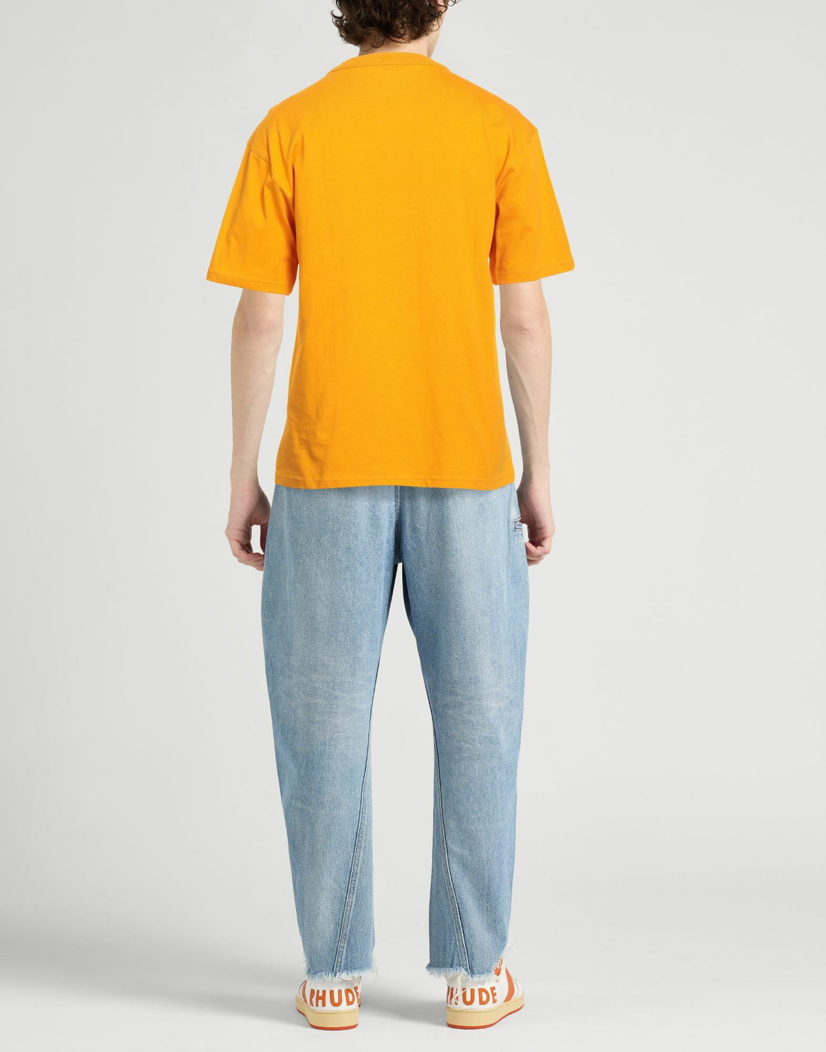 K-way Mens T-shirt in Orange