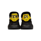 Fendi Black Suede Sporty Sneakers