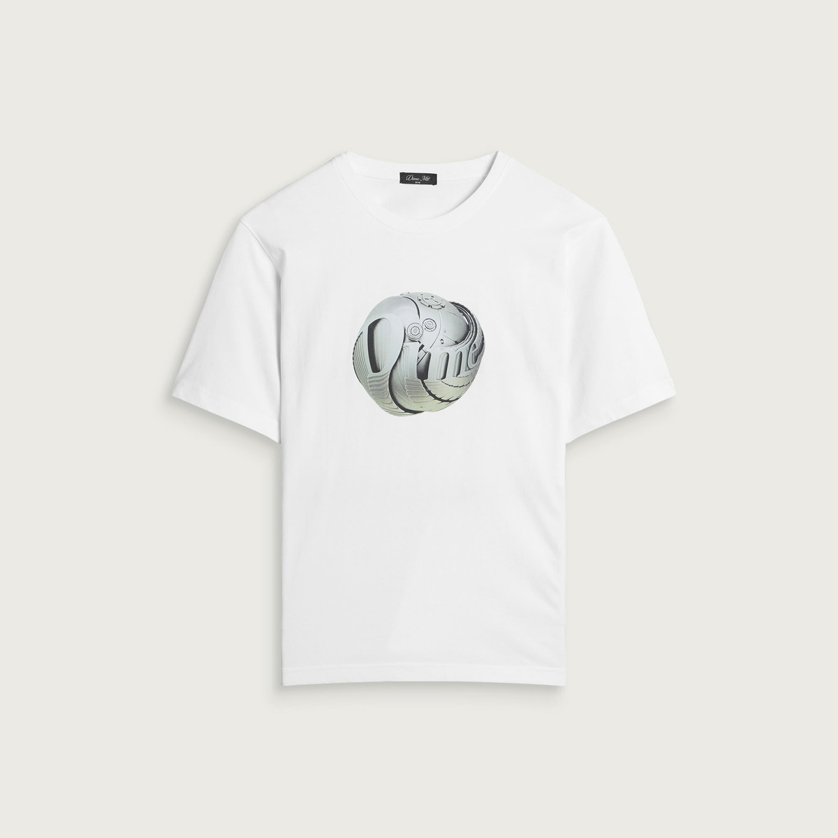 Dime Men's Classic Future T-Shirt in White