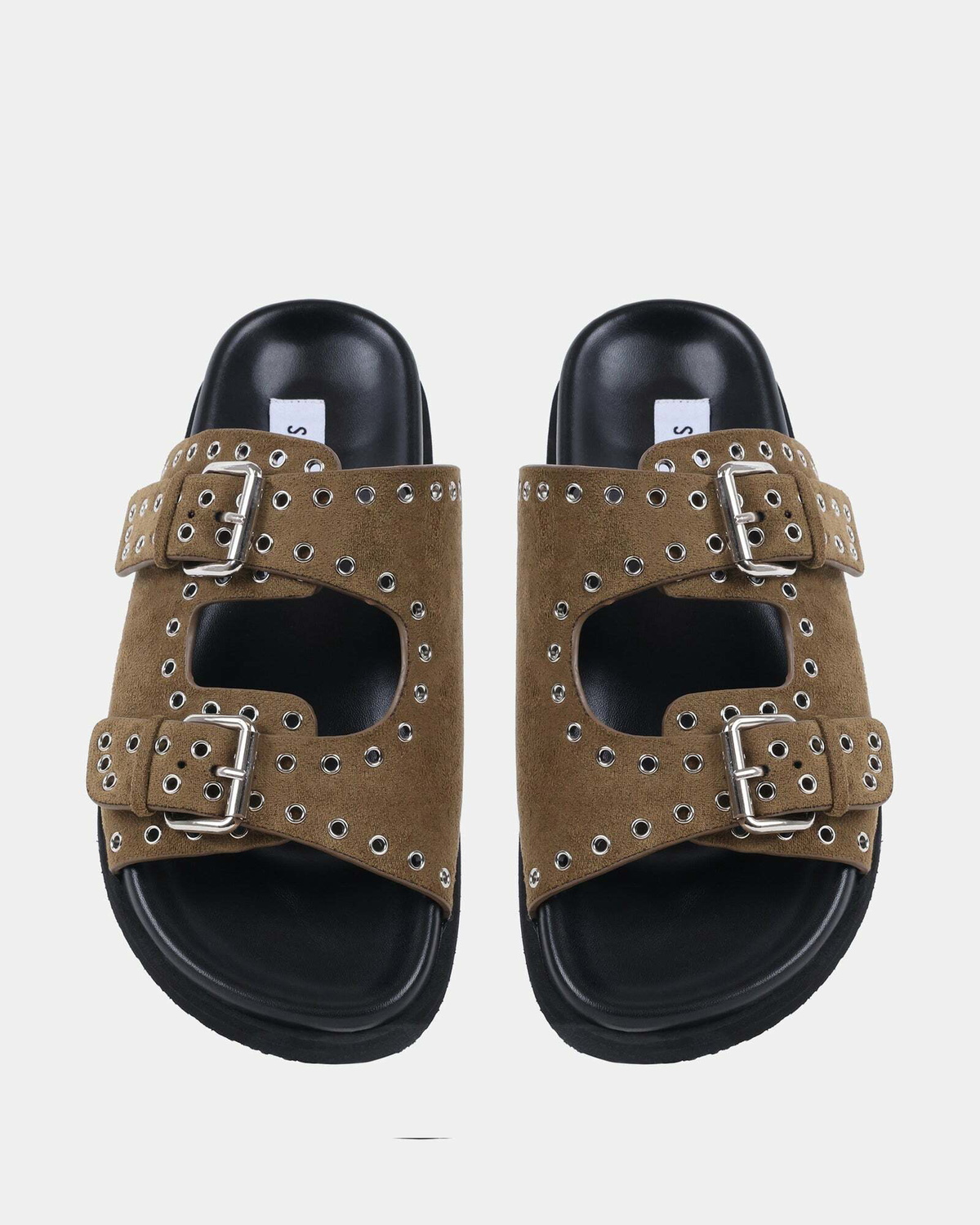 Steve Madden Captive Sandals in Khaki