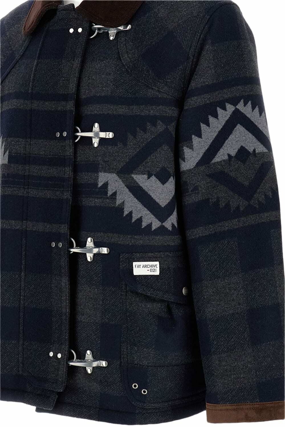 Fay Archived Jacket With 4 Hooks