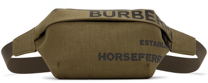 Photo: Burberry Khaki Horseferry Belt Bag