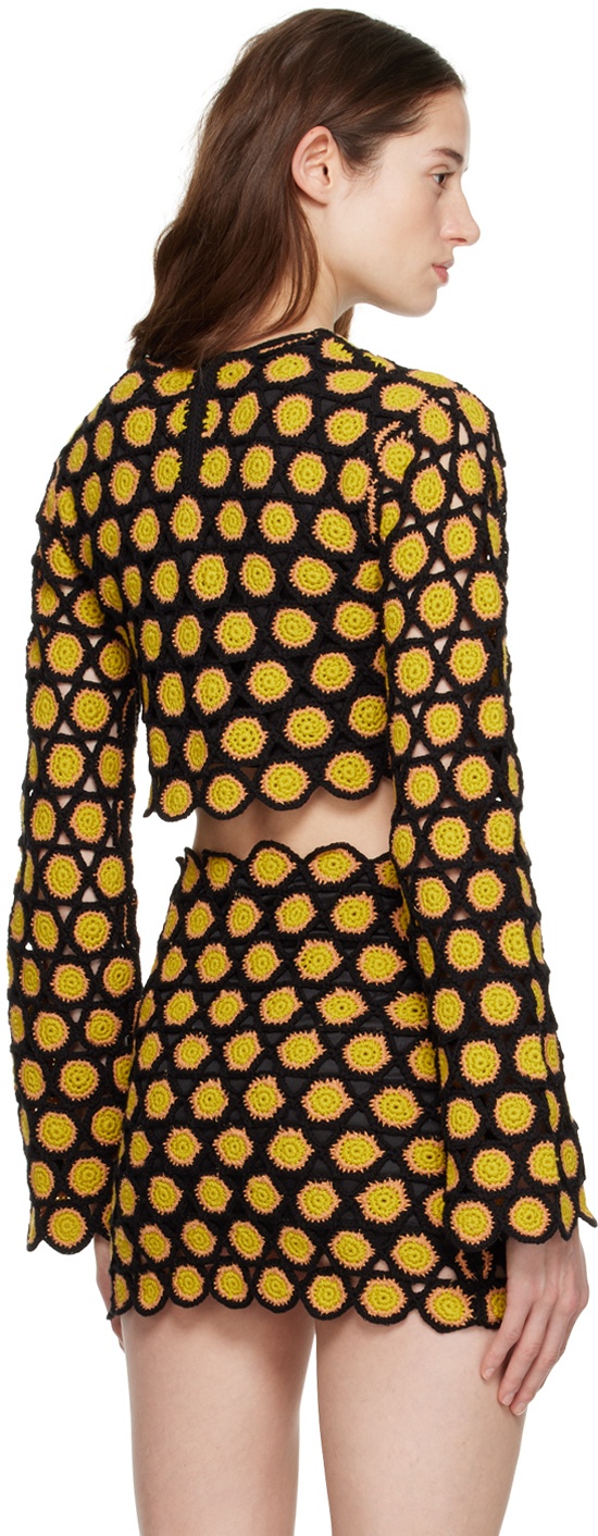 Simon Miller Black & Yellow Zoodle Sweater