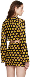 Simon Miller Black & Yellow Zoodle Sweater