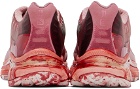 11 by Boris Bidjan Saberi Pink & Red Salomon Edition Bamba 5 Sneakers