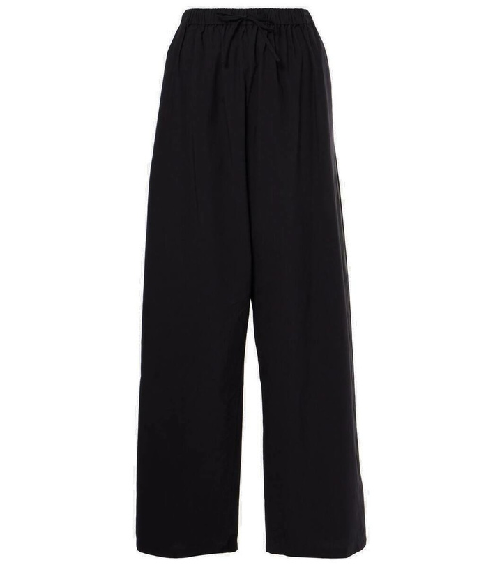 Photo: The Row Hubert cotton wide-leg pants