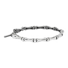 Emanuele Bicocchi Silver Bone Bracelet