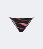 Pucci Marmo chain-detail bikini bottoms