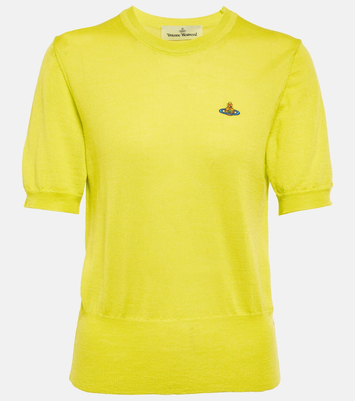 Vivienne Westwood - Logo wool and silk sweater