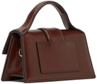 Jacquemus Brown La Montagne 'Le Bambino' Clutch