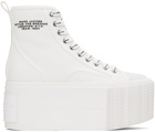 Marc Jacobs White 'The Platform High Top' Sneakers