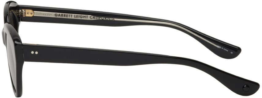 Garrett Leight Black Juvee Sunglasses Garrett Leight display picture 1