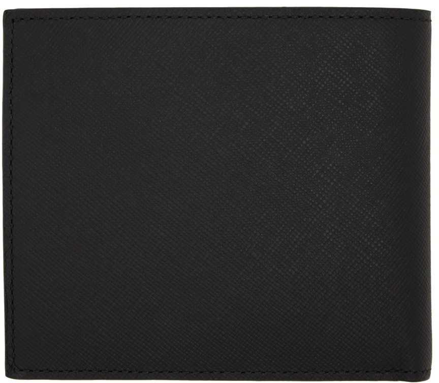 Paul Smith Men's 'Mini New York' Print Canvas Folio, Black