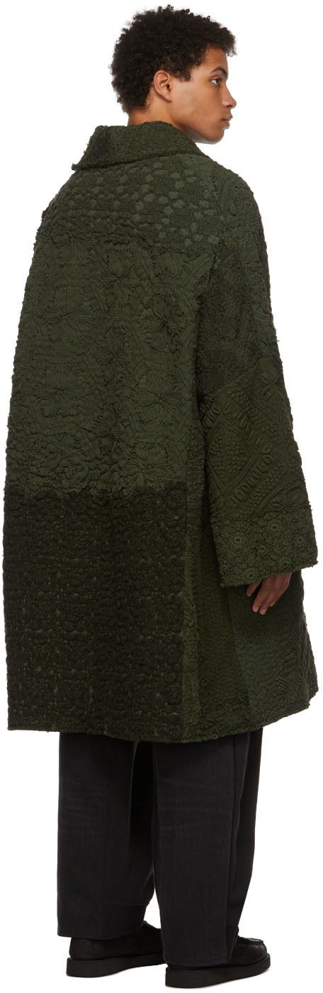 By Walid Green Adolfo Coat By Walid By Walid Green Adolfo Coat By Walid