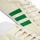 Adidas Men's Adria Sneakers in Off White/Green
