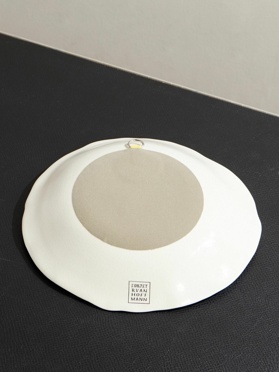 L'Objet - Ruan Hoffmann Love You More Painted Earthenware Plate