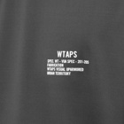 WTAPS Men's 2 Printed Logo T-Shirt in Black