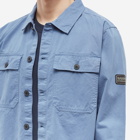 Barbour Men's International Adey Overshirt in Blue Horizon