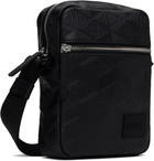 Hugo Black Embossed Logo Messenger Bag