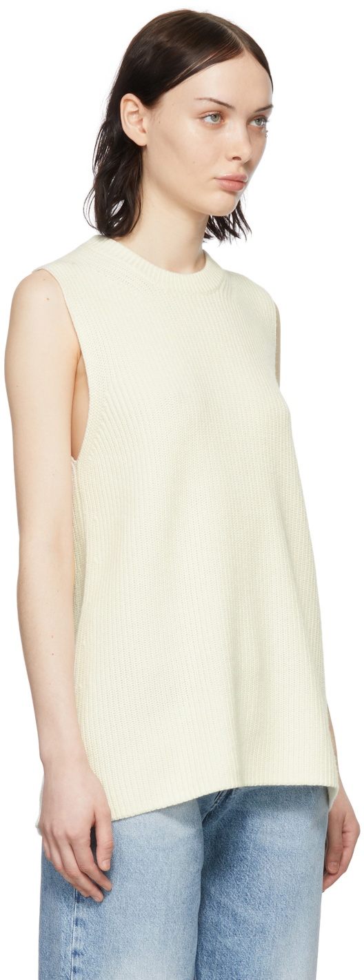 6397 Off-White Organic Cotton Sweater