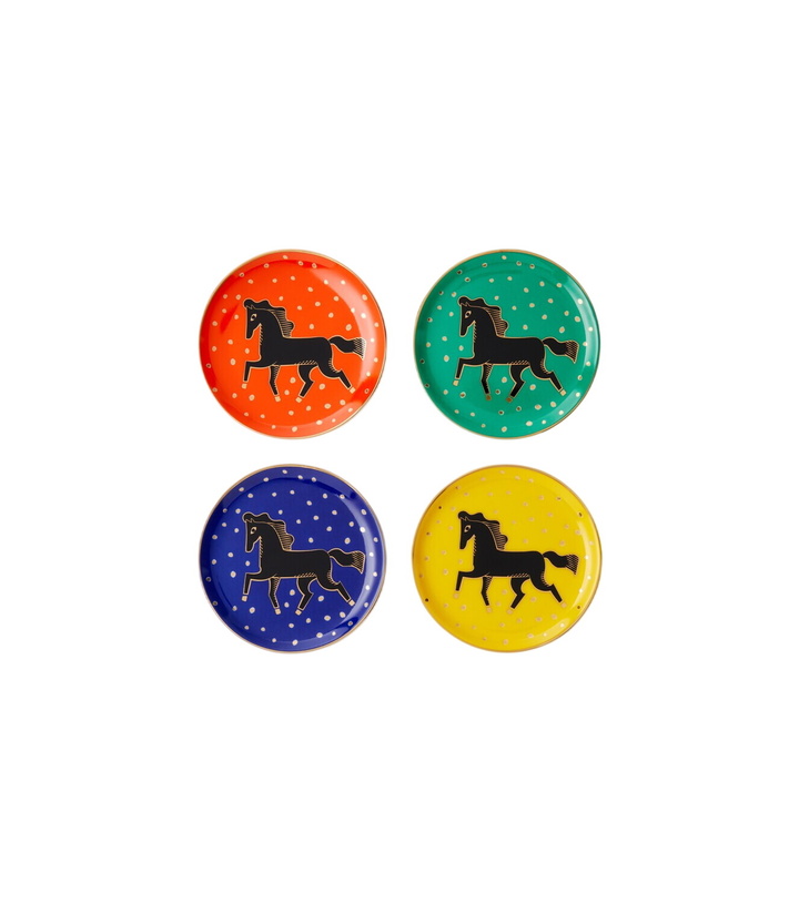 Photo: Jonathan Adler Cheval set of 4 porcelain coasters