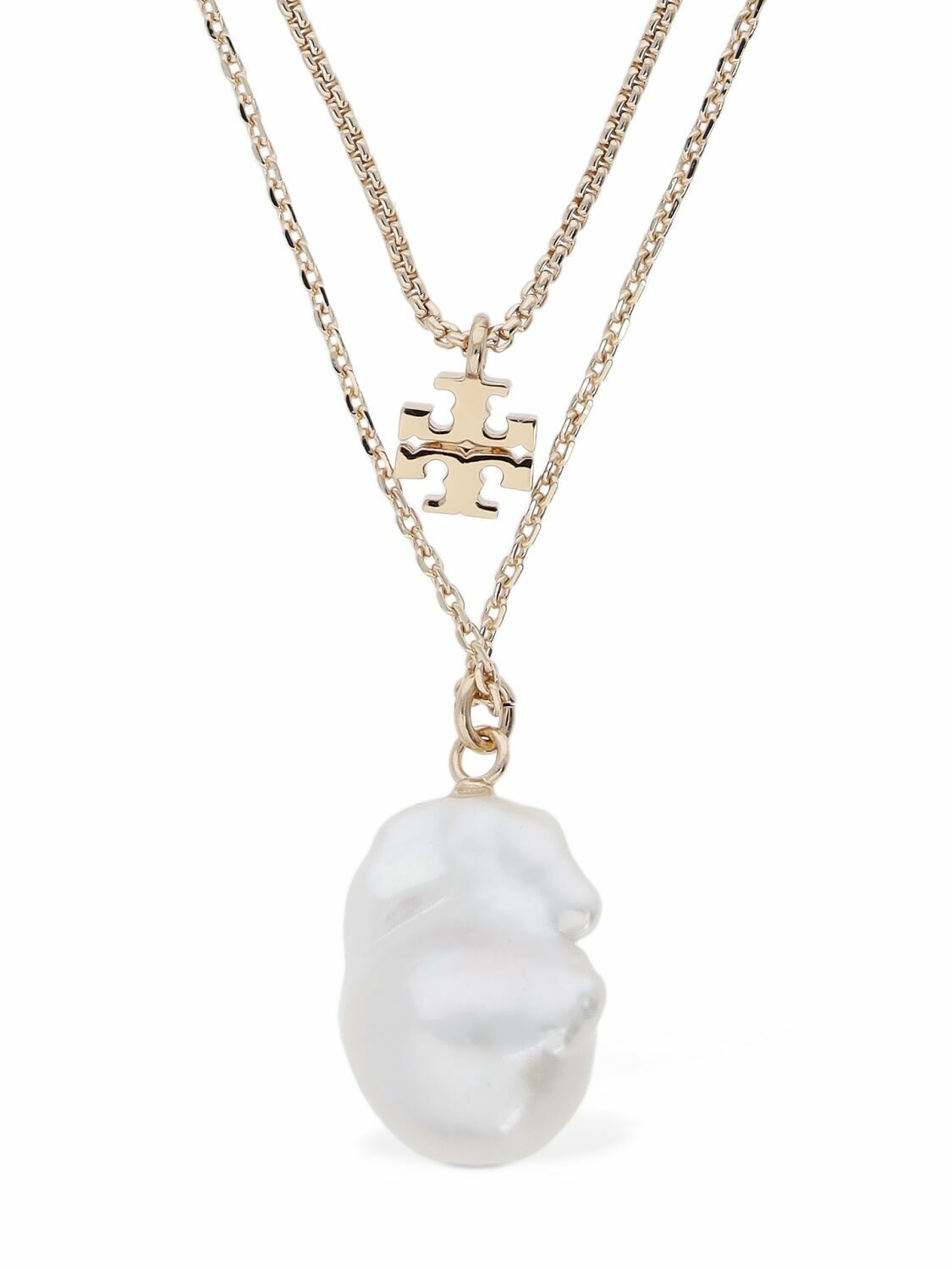 Photo: TORY BURCH Kira Delicate Pearl Layered Necklace