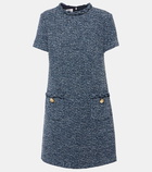 Valentino Tweed denim minidress