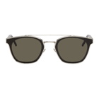 Saint Laurent Silver SL 28 Metal Sunglasses