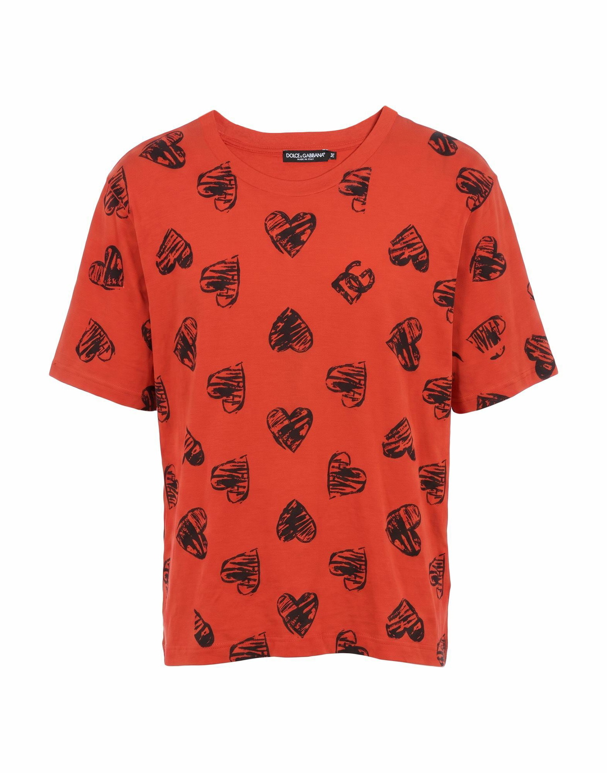 Dolce & gabbana Mens T-shirt in Orange