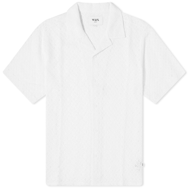 Photo: Wax London Men's Didcot Corded Lace Vacation Shirt in White