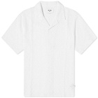 Wax London Men's Didcot Corded Lace Vacation Shirt in White