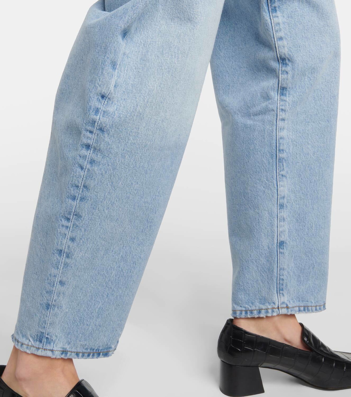 Agolde High-rise balloon-leg jeans