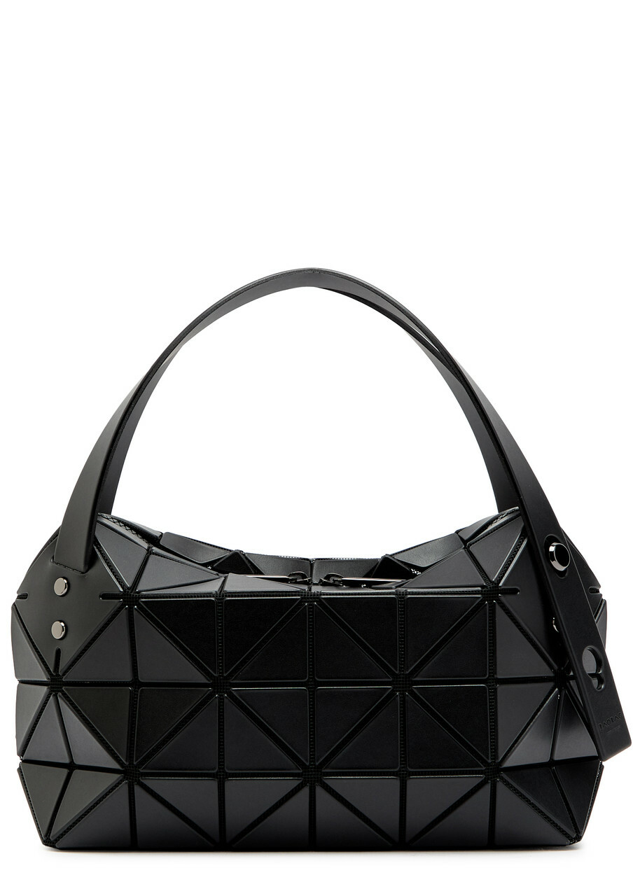 Issey Miyake Boston Small Faux Leather top Handle bag - Black - One Size