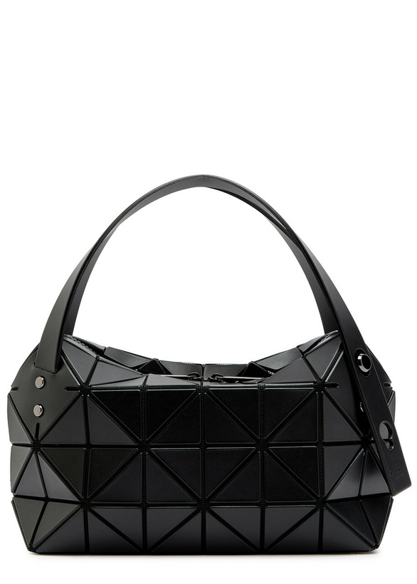 Photo: Issey Miyake Boston Small Faux Leather top Handle bag - Black - One Size