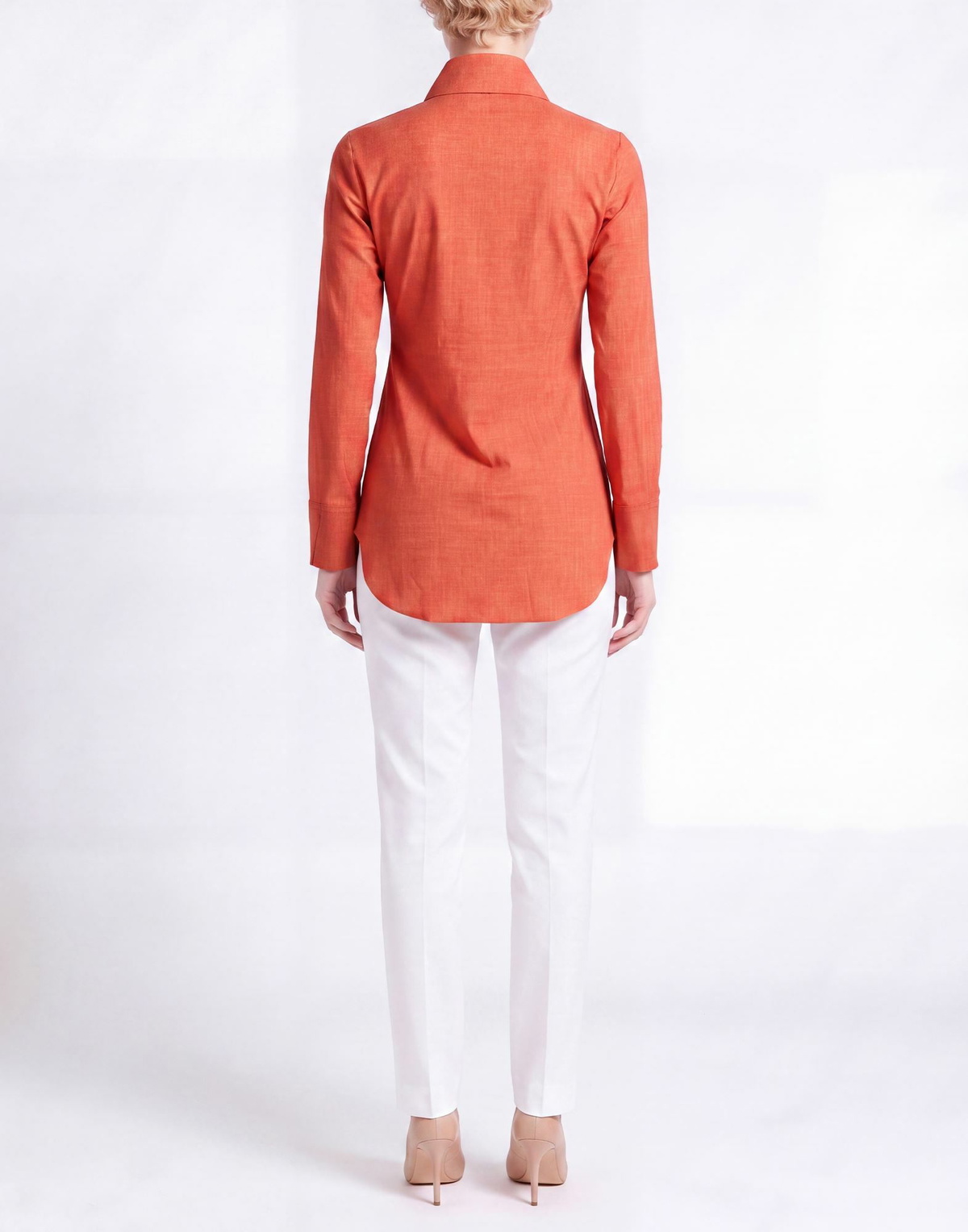 Chiara Boni La Petite Robe Womens Top in Orange
