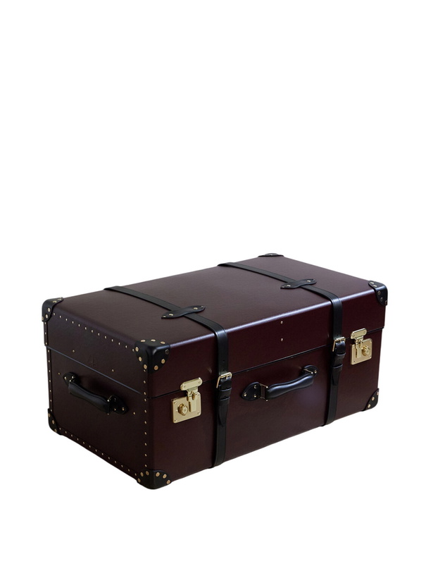 Photo: Globe-Trotter - Steamer Leather Home Trunk