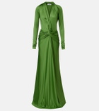 Victoria Beckham Draped maxi dress