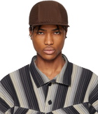 HOMME PLISSÉ ISSEY MIYAKE Brown Pleats Cap