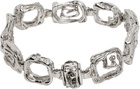Vasiliki Silver Labyrinth Bracelet