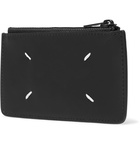 Maison Margiela - Leather Zipped Cardholder - Black