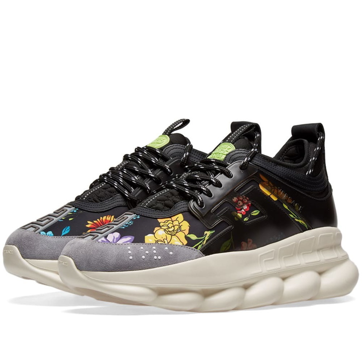 Photo: Versace Floral Chain Reaction Sneaker