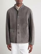 Dunhill - Suede Jacket - Gray