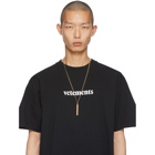 VETEMENTS Gold Snuff Necklace