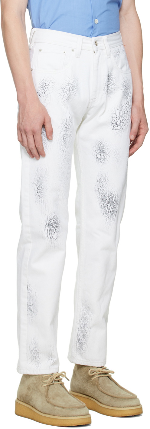 Namacheko SSENSE Exclusive White Jeans