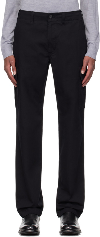 Photo: Theory Black Straight Cargo Pants