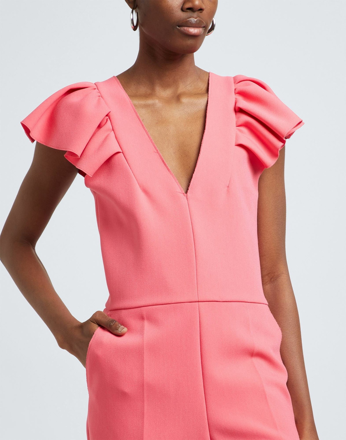 Msgm Womens Jumpsuit in Pink