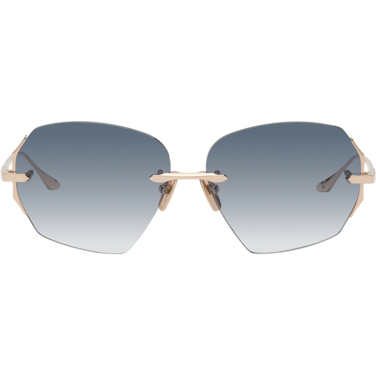 Dita Gold Dahlvin Sunglasses