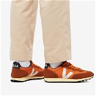 Veja Men's Rio Branco Vintage Runner Sneakers in Pumpkin/White